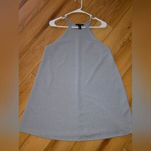 Womens Forever 21 Gray Halter Dress Size Medium